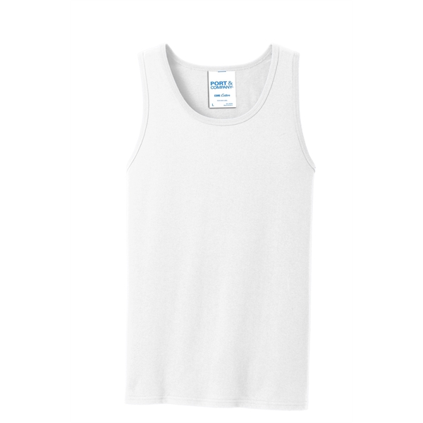 Port & Company Core Cotton Tank Top. - Port & Company Core Cotton Tank Top. - Image 68 of 85