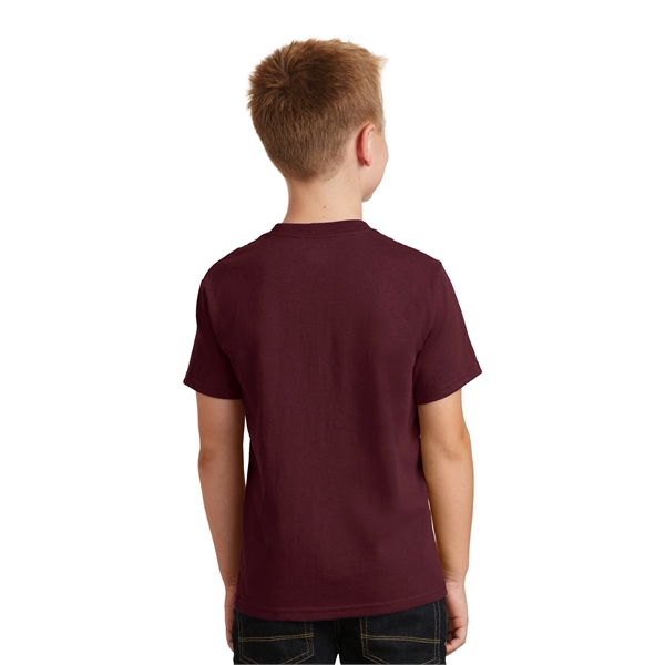 Port & Company - Youth Core Cotton Tee. - Port & Company - Youth Core Cotton Tee. - Image 4 of 181