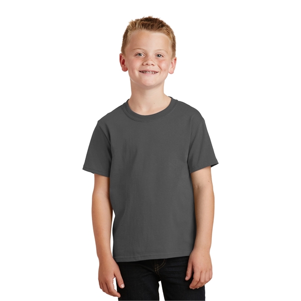 Port & Company - Youth Core Cotton Tee. - Port & Company - Youth Core Cotton Tee. - Image 11 of 181