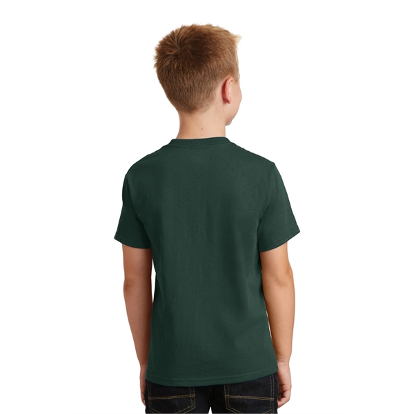 Port & Company - Youth Core Cotton Tee. - Port & Company - Youth Core Cotton Tee. - Image 17 of 181