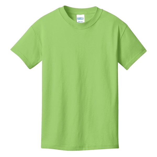 Port & Company - Youth Core Cotton Tee. - Port & Company - Youth Core Cotton Tee. - Image 34 of 181