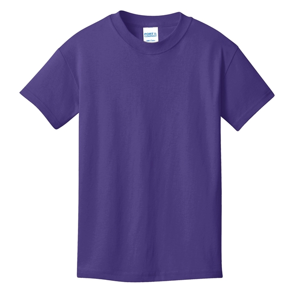 Port & Company - Youth Core Cotton Tee. - Port & Company - Youth Core Cotton Tee. - Image 54 of 181
