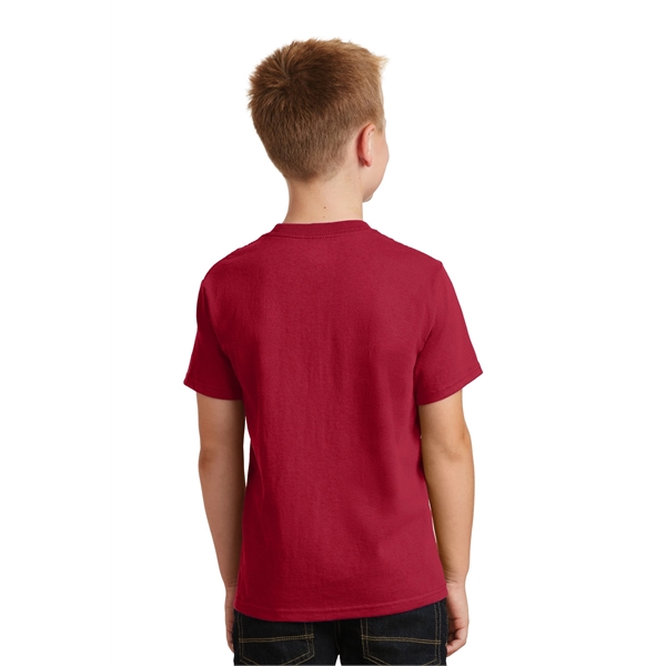 Port & Company - Youth Core Cotton Tee. - Port & Company - Youth Core Cotton Tee. - Image 57 of 181