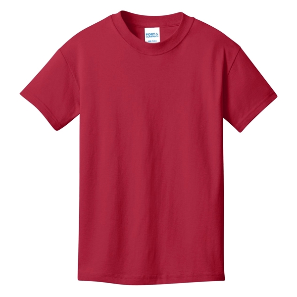 Port & Company - Youth Core Cotton Tee. - Port & Company - Youth Core Cotton Tee. - Image 59 of 181