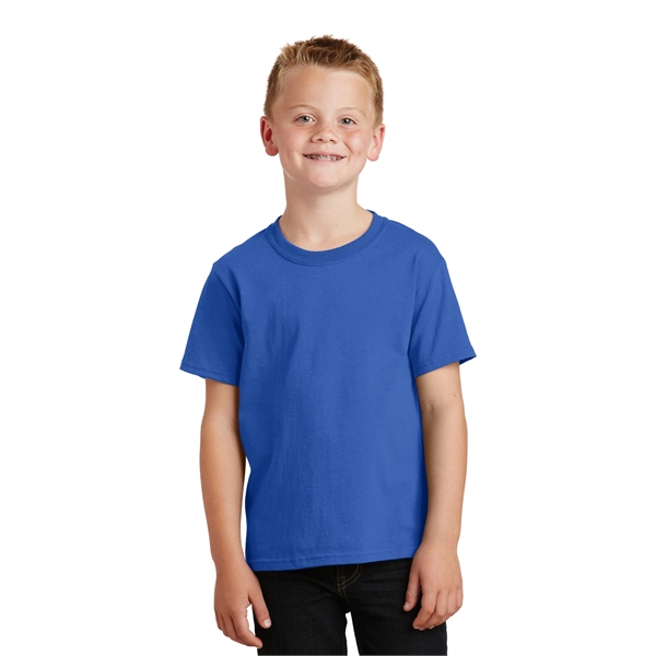 Port & Company - Youth Core Cotton Tee. - Port & Company - Youth Core Cotton Tee. - Image 61 of 181