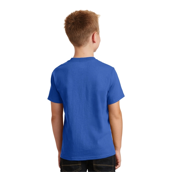 Port & Company - Youth Core Cotton Tee. - Port & Company - Youth Core Cotton Tee. - Image 62 of 181