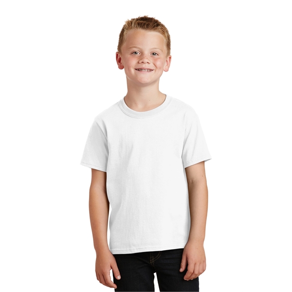 Port & Company - Youth Core Cotton Tee. - Port & Company - Youth Core Cotton Tee. - Image 71 of 181