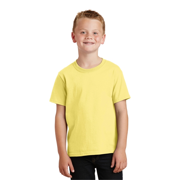 Port & Company - Youth Core Cotton Tee. - Port & Company - Youth Core Cotton Tee. - Image 76 of 181