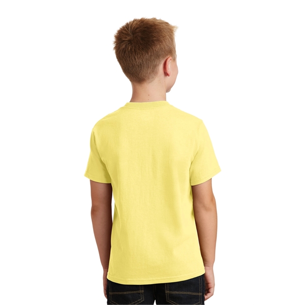 Port & Company - Youth Core Cotton Tee. - Port & Company - Youth Core Cotton Tee. - Image 77 of 181