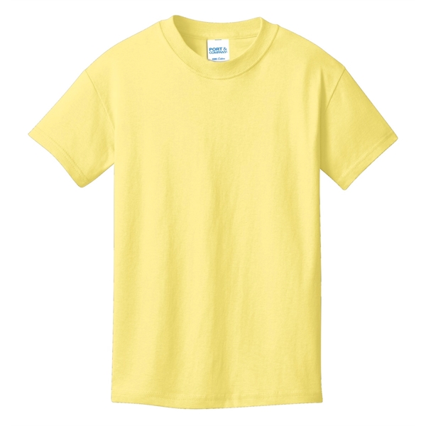 Port & Company - Youth Core Cotton Tee. - Port & Company - Youth Core Cotton Tee. - Image 79 of 181