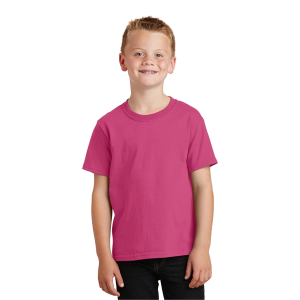 Port & Company - Youth Core Cotton Tee. - Port & Company - Youth Core Cotton Tee. - Image 86 of 181