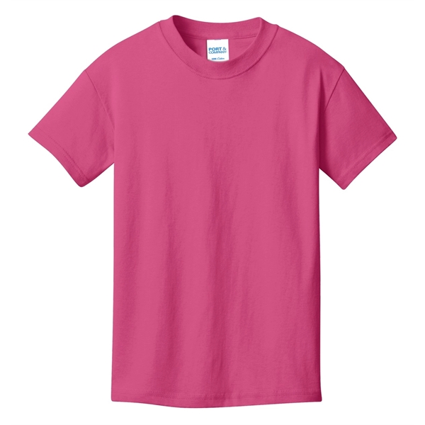 Port & Company - Youth Core Cotton Tee. - Port & Company - Youth Core Cotton Tee. - Image 89 of 181
