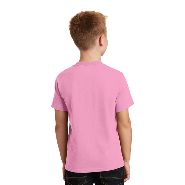 Port & Company - Youth Core Cotton Tee. - Port & Company - Youth Core Cotton Tee. - Image 97 of 181