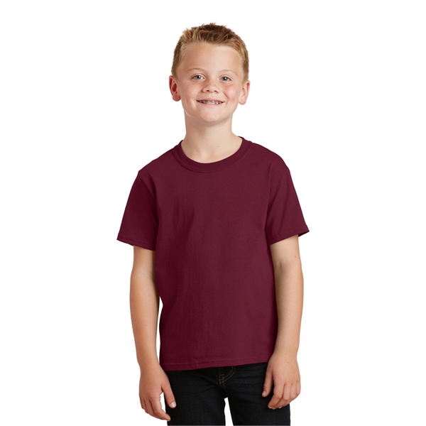 Port & Company - Youth Core Cotton Tee. - Port & Company - Youth Core Cotton Tee. - Image 100 of 181