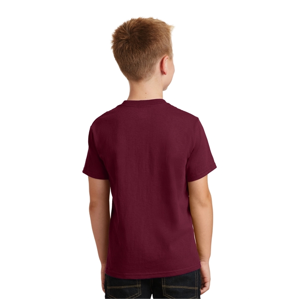 Port & Company - Youth Core Cotton Tee. - Port & Company - Youth Core Cotton Tee. - Image 101 of 181