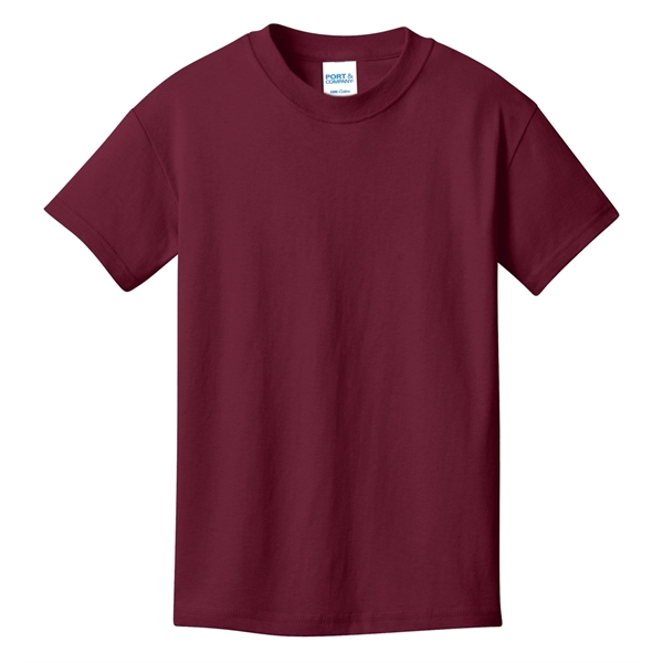 Port & Company - Youth Core Cotton Tee. - Port & Company - Youth Core Cotton Tee. - Image 103 of 181