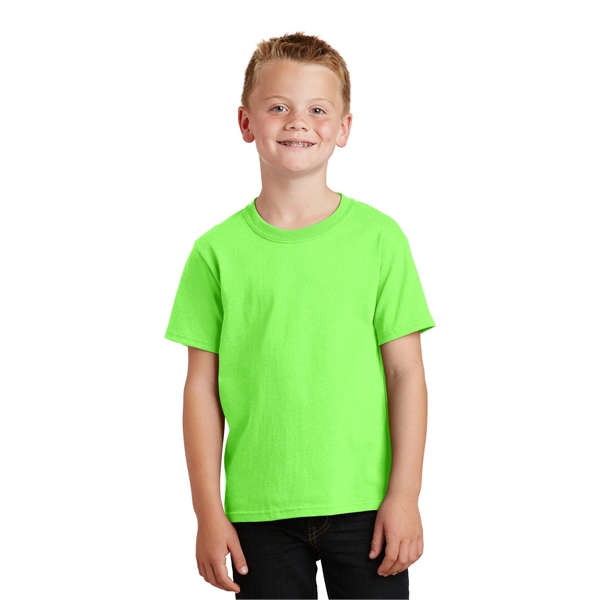 Port & Company - Youth Core Cotton Tee. - Port & Company - Youth Core Cotton Tee. - Image 105 of 181