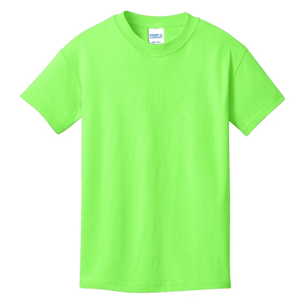 Port & Company - Youth Core Cotton Tee. - Port & Company - Youth Core Cotton Tee. - Image 106 of 181