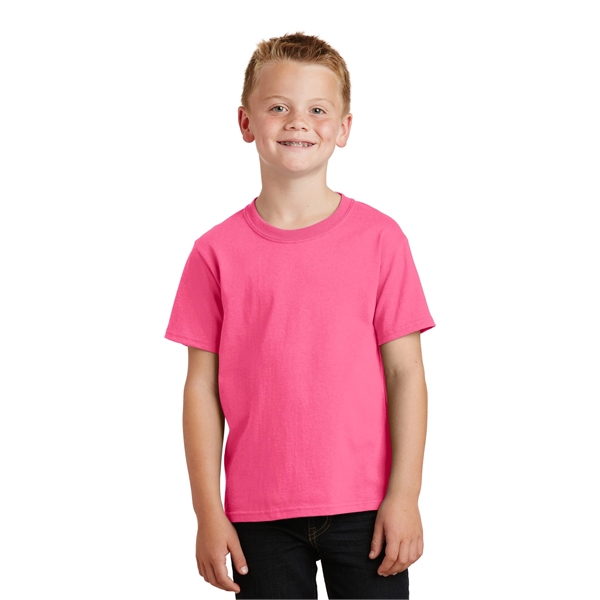 Port & Company - Youth Core Cotton Tee. - Port & Company - Youth Core Cotton Tee. - Image 108 of 181