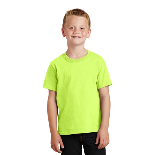 Port & Company - Youth Core Cotton Tee. - Port & Company - Youth Core Cotton Tee. - Image 111 of 181