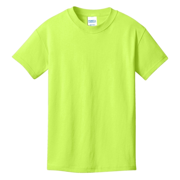 Port & Company - Youth Core Cotton Tee. - Port & Company - Youth Core Cotton Tee. - Image 112 of 181