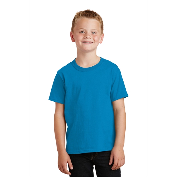 Port & Company - Youth Core Cotton Tee. - Port & Company - Youth Core Cotton Tee. - Image 113 of 181