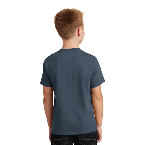 Port & Company - Youth Core Cotton Tee. - Port & Company - Youth Core Cotton Tee. - Image 120 of 181