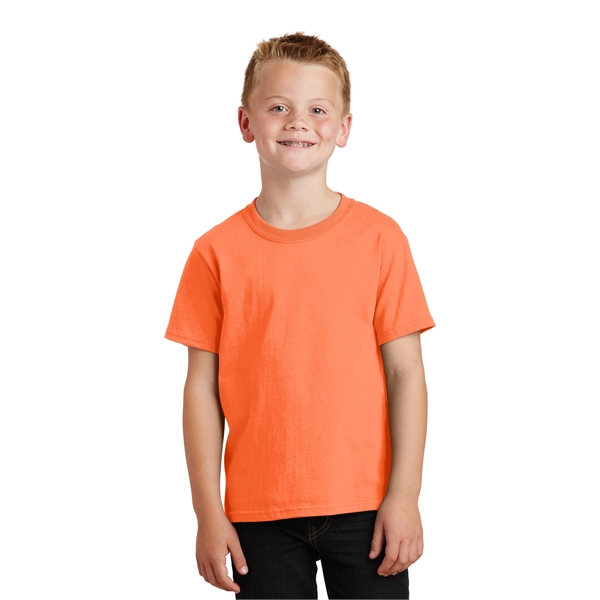 Port & Company - Youth Core Cotton Tee. - Port & Company - Youth Core Cotton Tee. - Image 130 of 181