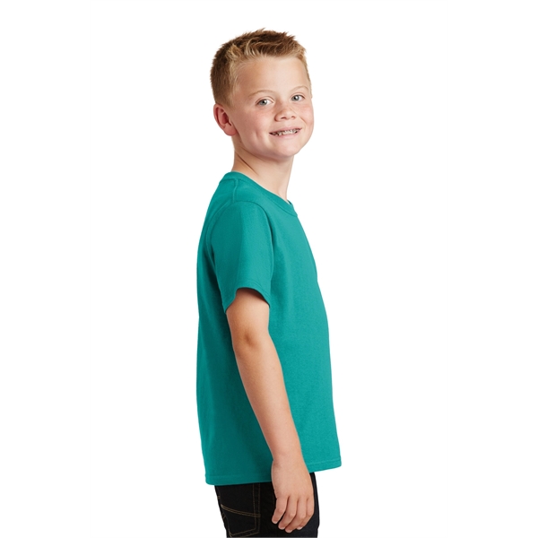 Port & Company - Youth Core Cotton Tee. - Port & Company - Youth Core Cotton Tee. - Image 158 of 181
