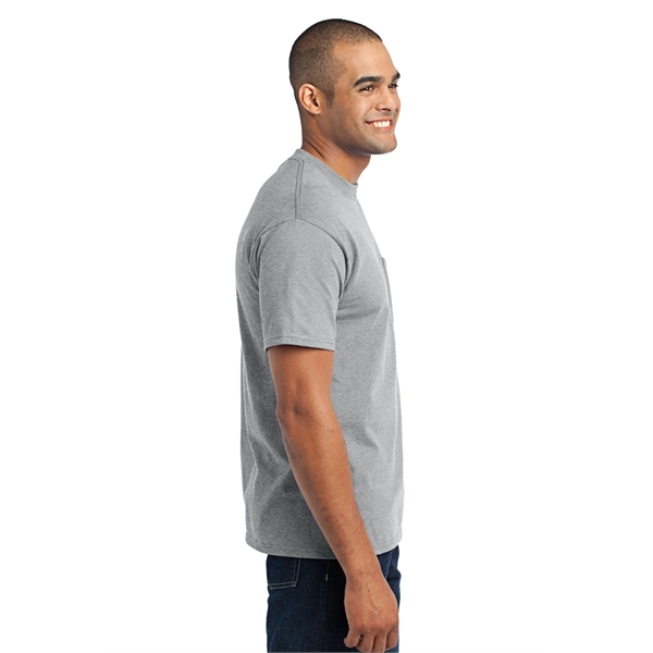 Port & Company - Core Blend Pocket Tee. - Port & Company - Core Blend Pocket Tee. - Image 6 of 95