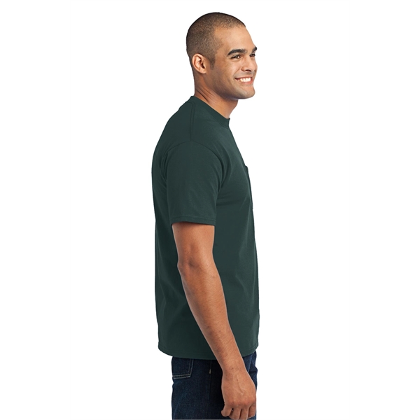 Port & Company - Core Blend Pocket Tee. - Port & Company - Core Blend Pocket Tee. - Image 10 of 95