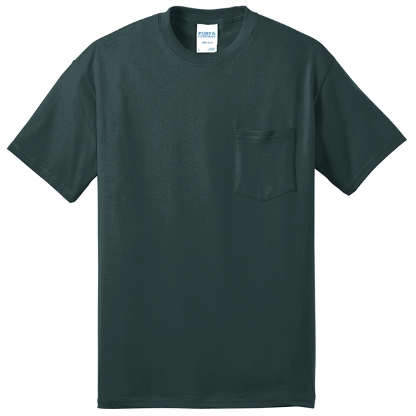 Port & Company - Core Blend Pocket Tee. - Port & Company - Core Blend Pocket Tee. - Image 11 of 95