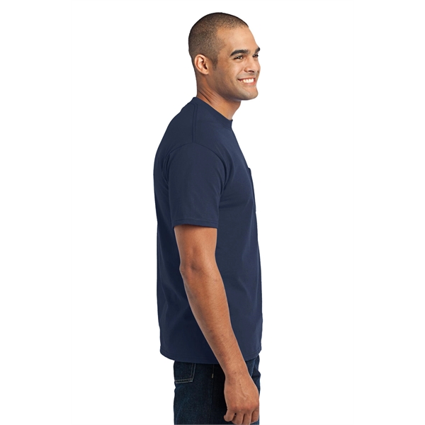 Port & Company - Core Blend Pocket Tee. - Port & Company - Core Blend Pocket Tee. - Image 18 of 95