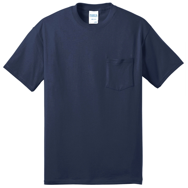 Port & Company - Core Blend Pocket Tee. - Port & Company - Core Blend Pocket Tee. - Image 19 of 95