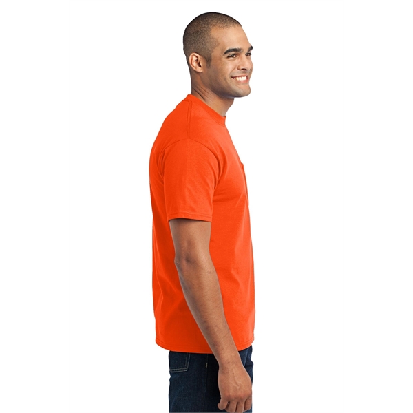 Port & Company - Core Blend Pocket Tee. - Port & Company - Core Blend Pocket Tee. - Image 22 of 95