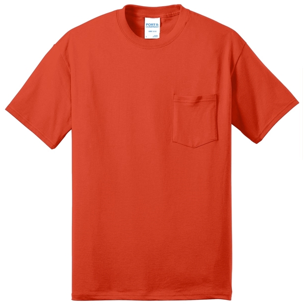 Port & Company - Core Blend Pocket Tee. - Port & Company - Core Blend Pocket Tee. - Image 23 of 95