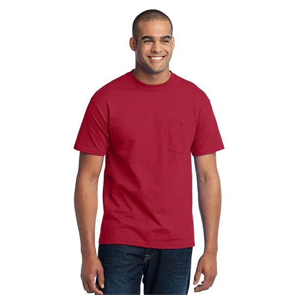 Port & Company - Core Blend Pocket Tee. - Port & Company - Core Blend Pocket Tee. - Image 67 of 95