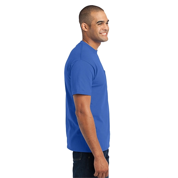 Port & Company - Core Blend Pocket Tee. - Port & Company - Core Blend Pocket Tee. - Image 28 of 95