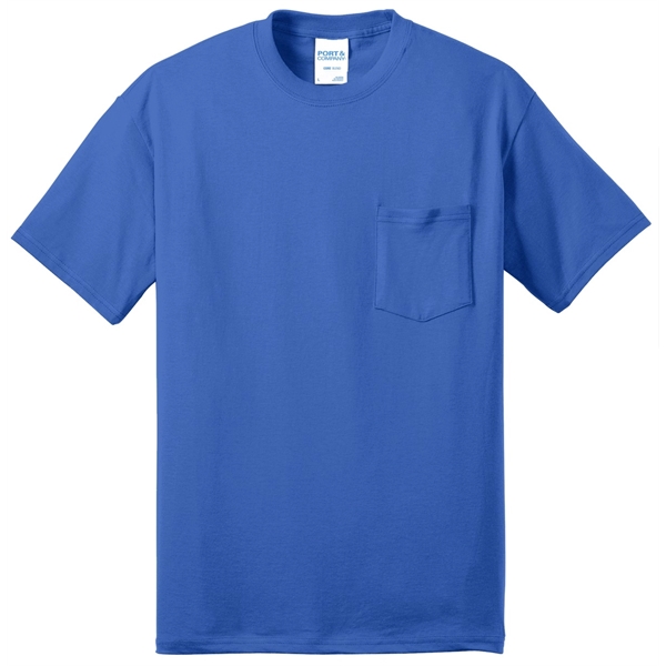 Port & Company - Core Blend Pocket Tee. - Port & Company - Core Blend Pocket Tee. - Image 29 of 95