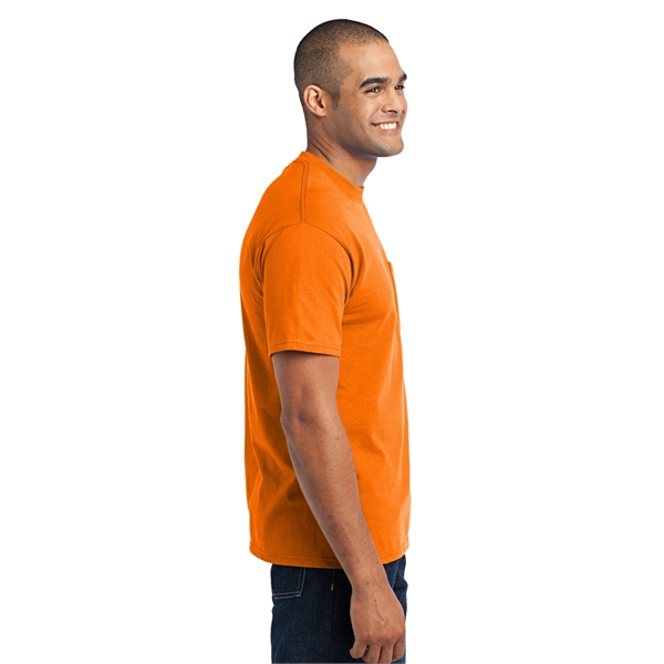 Port & Company - Core Blend Pocket Tee. - Port & Company - Core Blend Pocket Tee. - Image 36 of 95