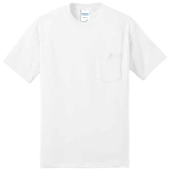 Port & Company - Core Blend Pocket Tee. - Port & Company - Core Blend Pocket Tee. - Image 41 of 95