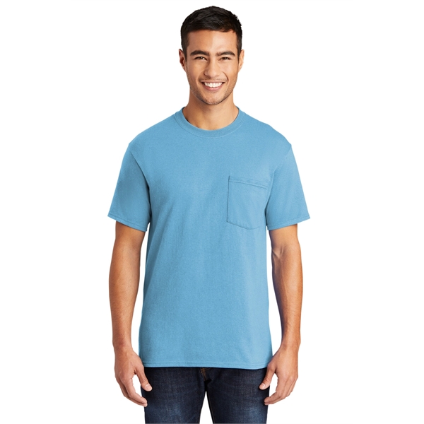 Port & Company - Core Blend Pocket Tee. - Port & Company - Core Blend Pocket Tee. - Image 77 of 95