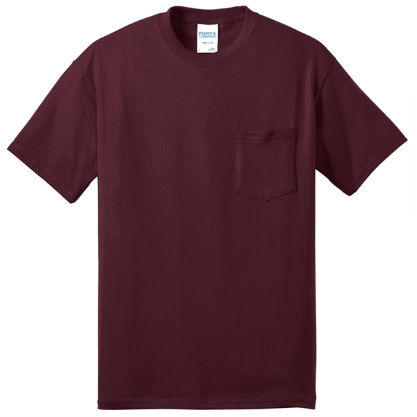 Port & Company - Core Blend Pocket Tee. - Port & Company - Core Blend Pocket Tee. - Image 48 of 95