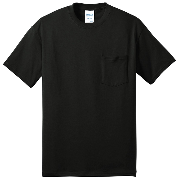 Port & Company - Core Blend Pocket Tee. - Port & Company - Core Blend Pocket Tee. - Image 58 of 95