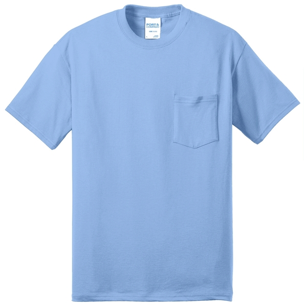 Port & Company - Core Blend Pocket Tee. - Port & Company - Core Blend Pocket Tee. - Image 74 of 95