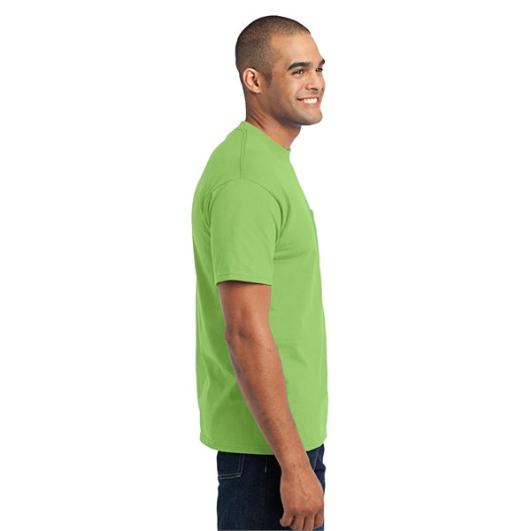 Port & Company - Core Blend Pocket Tee. - Port & Company - Core Blend Pocket Tee. - Image 80 of 95