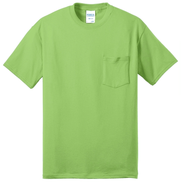 Port & Company - Core Blend Pocket Tee. - Port & Company - Core Blend Pocket Tee. - Image 82 of 95