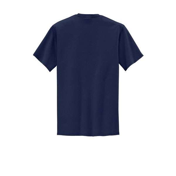 Port & Company Tall Core Blend Pocket Tee. - Port & Company Tall Core Blend Pocket Tee. - Image 30 of 69