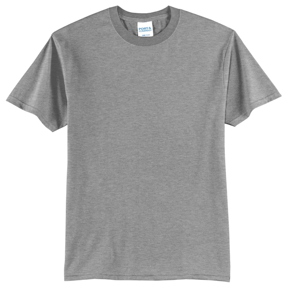 Port & Company Tall Core Blend Tee. - Port & Company Tall Core Blend Tee. - Image 6 of 115