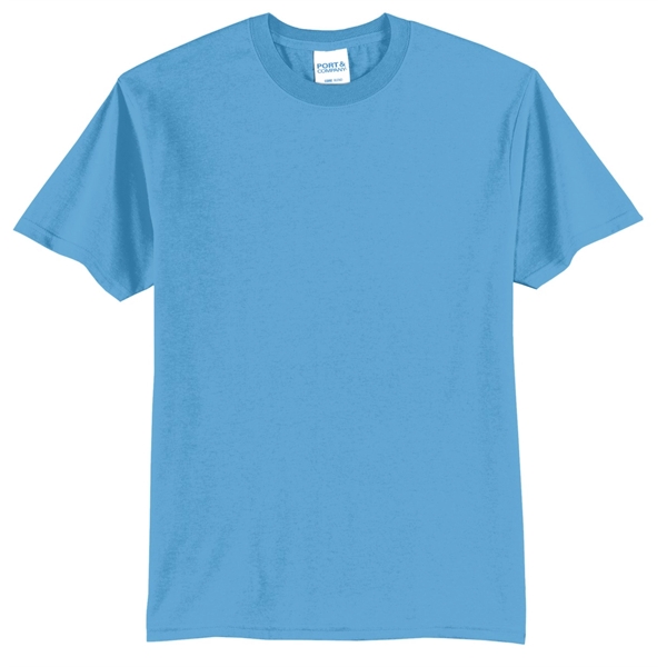 Port & Company Tall Core Blend Tee. - Port & Company Tall Core Blend Tee. - Image 9 of 115
